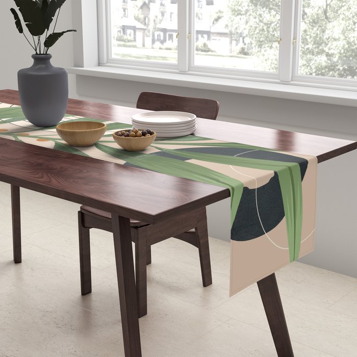 Nature Geometry XV Table Runner Gallery Image 2