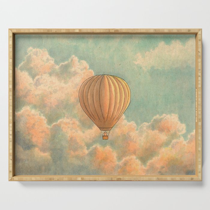 Cloud Study Serving Tray Gallery Image 1