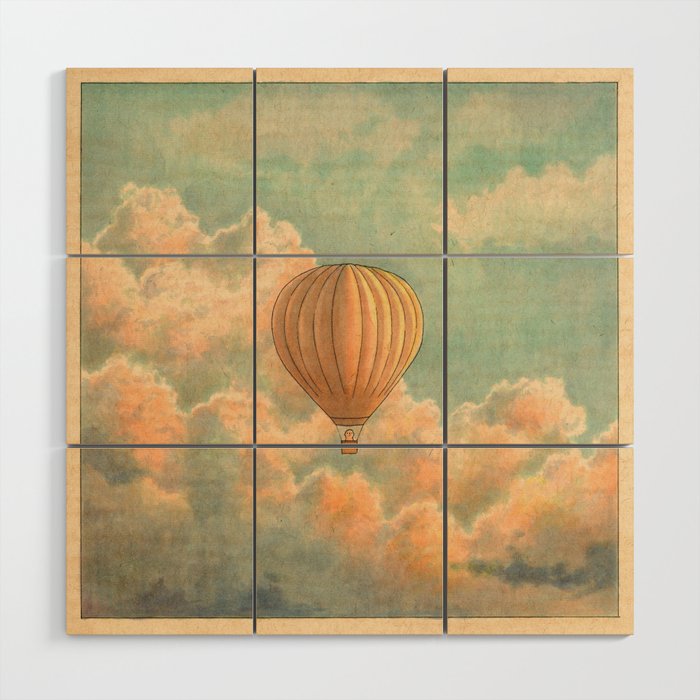 Cloud Study Wood Wall Art Gallery Image 1