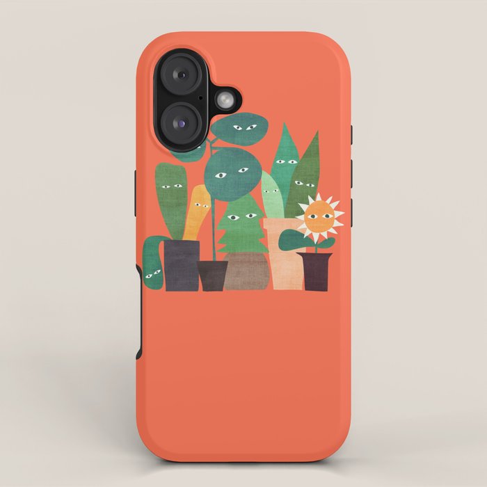 The plants are watching (paranoidos maximucho) iPhone Case Gallery Image 1