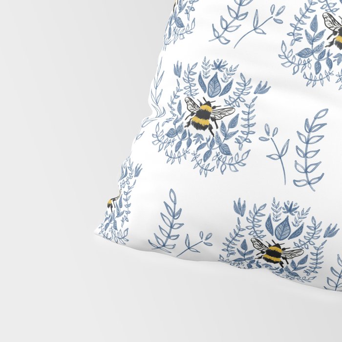 Southern Bee Pillow Sham Gallery Image 4