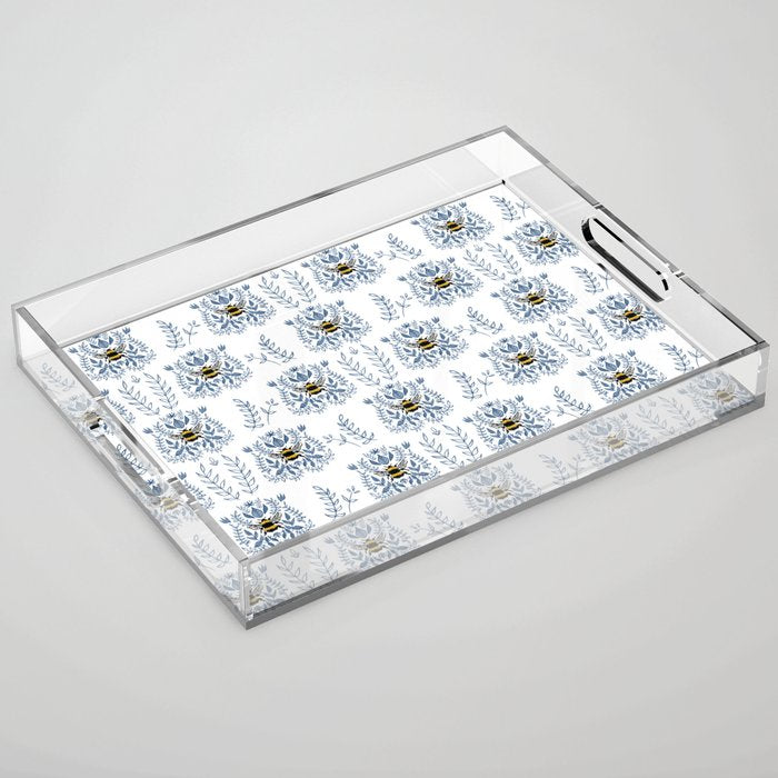 Southern Bee Acrylic Tray Gallery Image 1