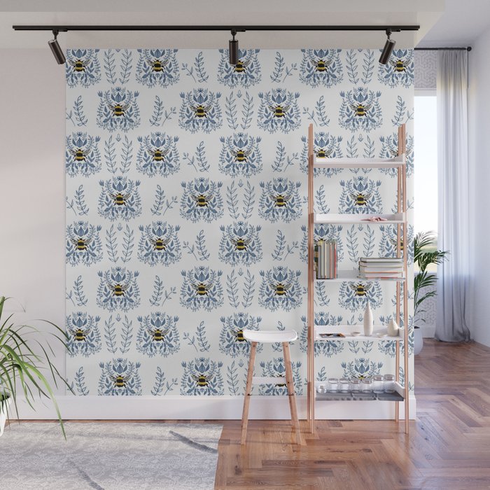 Southern Bee Wall Mural Gallery Image 1