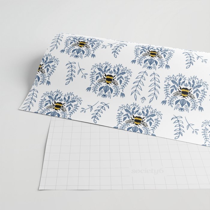 Southern Bee Wrapping Paper Gallery Image 2