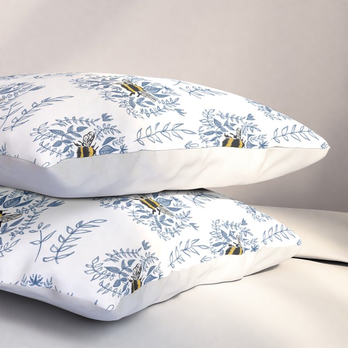 Southern Bee Pillow Sham Gallery Image 3