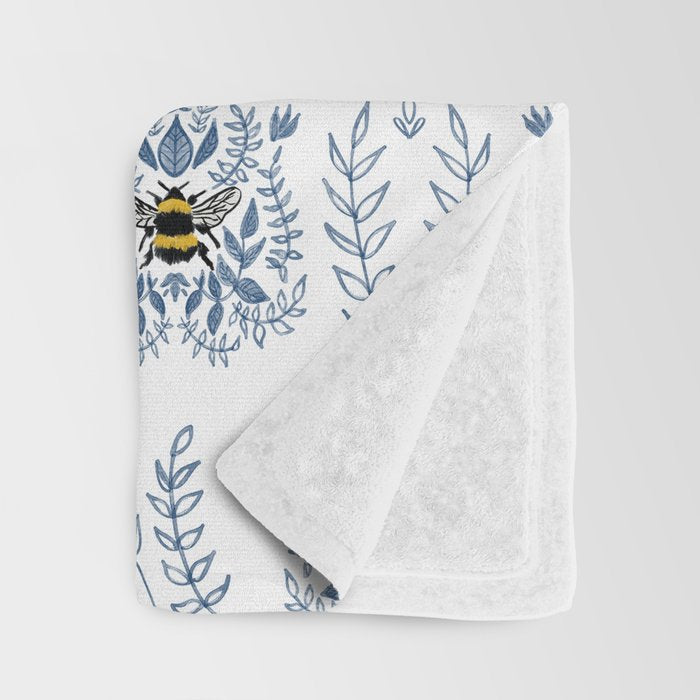 Southern Bee Throw Blanket Gallery Image 3