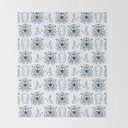 Southern Bee Throw Blanket Gallery Image 2
