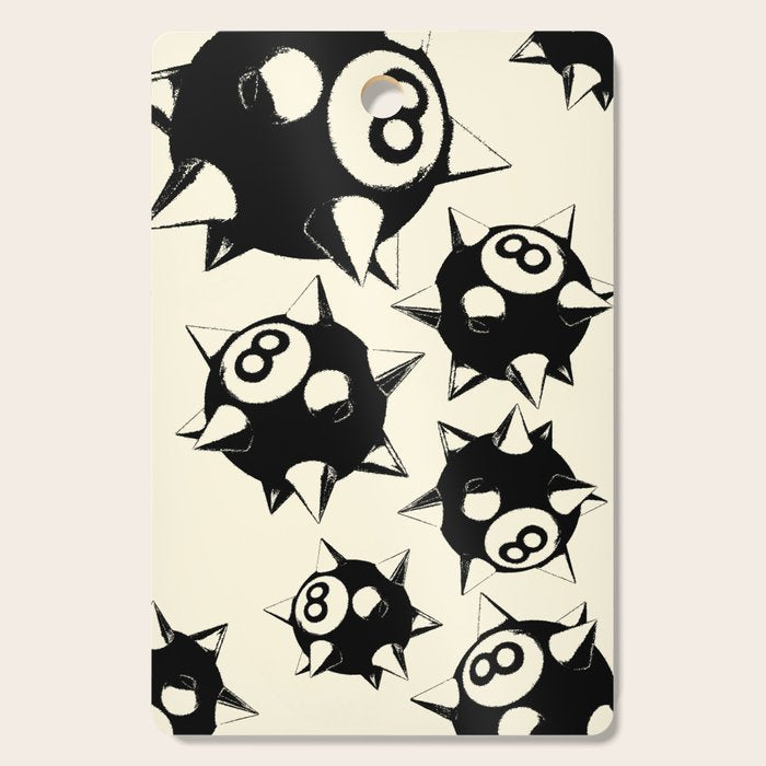 The Spiked 8 Ball Cutting Board Gallery Image 1