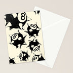 The Spiked 8 Ball Stationery Card Gallery Image 2