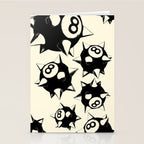The Spiked 8 Ball Stationery Card Gallery Image 2