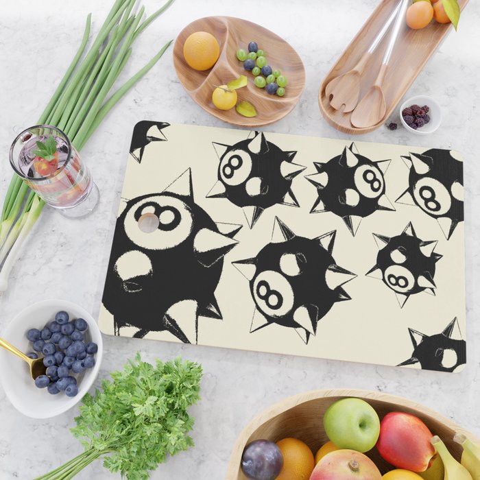 The Spiked 8 Ball Cutting Board Gallery Image 2