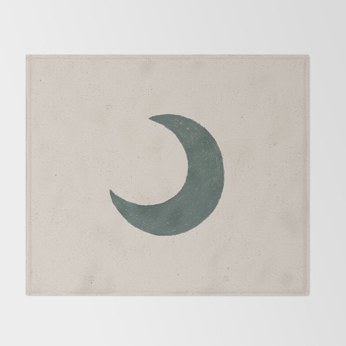 Moon Throw Blanket Gallery Image 2