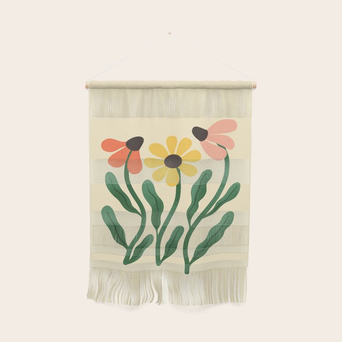 Brown Eyed Susans Flower Market Wall Hanging Gallery Image 1