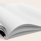 Polka Dots (Pink & Black Pattern) Notebook Gallery Image 2