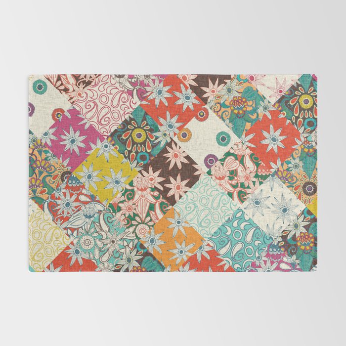 sarilmak patchwork Rug Gallery Image 2