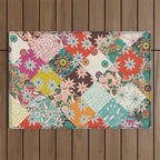 sarilmak patchwork Outdoor Rug Gallery Image 1