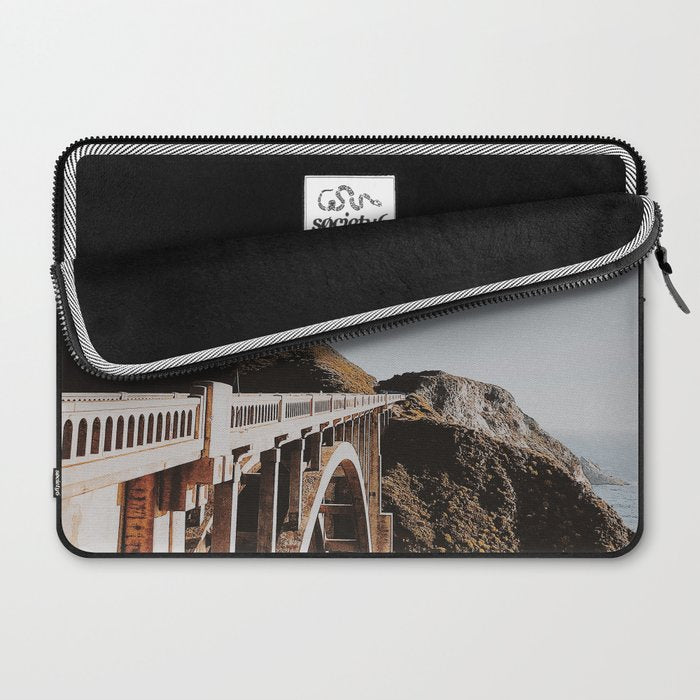 bixby bridge ii - california Laptop Sleeve Gallery Image 2