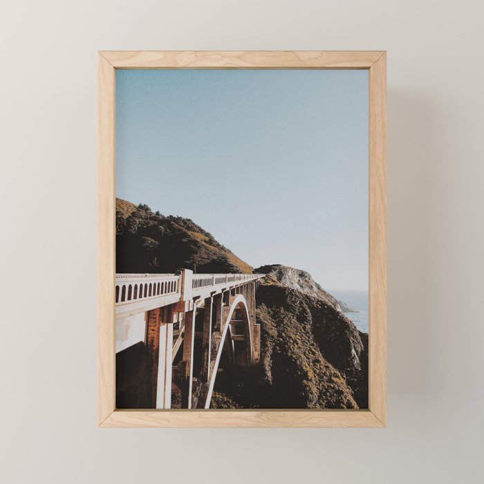bixby bridge ii - california Mini Art Print Gallery Image 1
