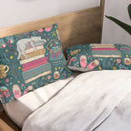 How to Hygge Like a Cat Pillow Sham Gallery Image 2
