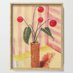 Flowers in a vase 1 Serving Tray Gallery Image 1