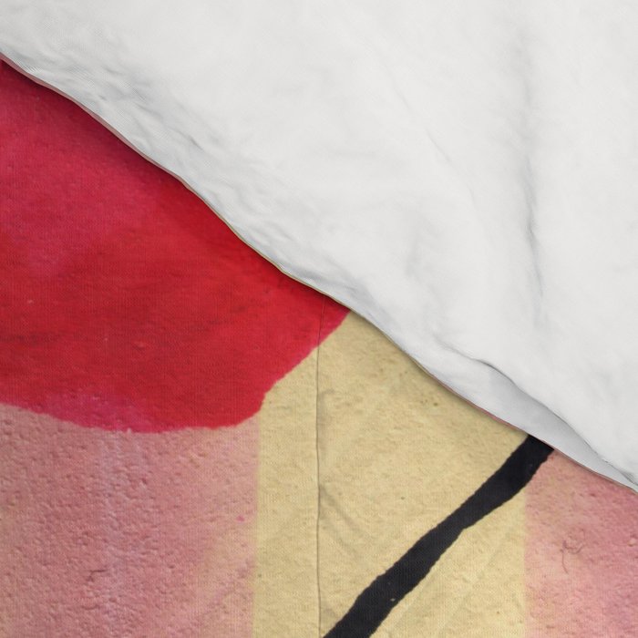 Flowers in a vase 1 Comforter Gallery Image 4