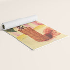 Flowers in a vase 1 Yoga Mat Gallery Image 2