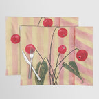 Flowers in a vase 1 Placemat Gallery Image 1