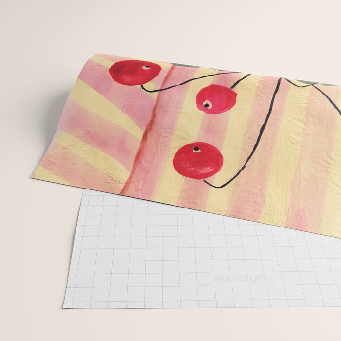 Flowers in a vase 1 Wrapping Paper Gallery Image 2