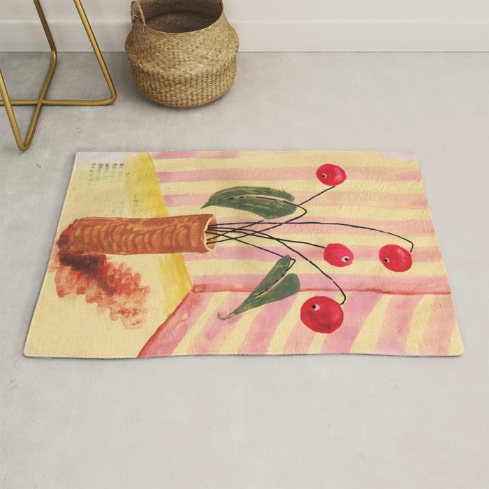 Flowers in a vase 1 Rug Gallery Image 1