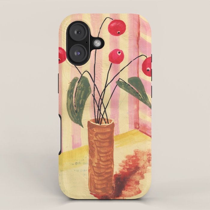 Flowers in a vase 1 iPhone Case Gallery Image 1