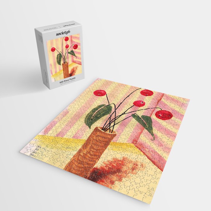 Flowers in a vase 1 Jigsaw Puzzle Gallery Image 2