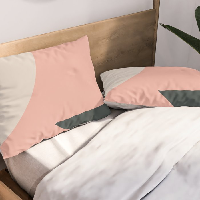 Orbit 05 Modern Geometric Pillow Sham Gallery Image 2