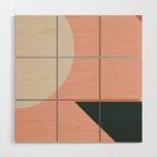 Orbit 05 Modern Geometric Wood Wall Art Gallery Image 1