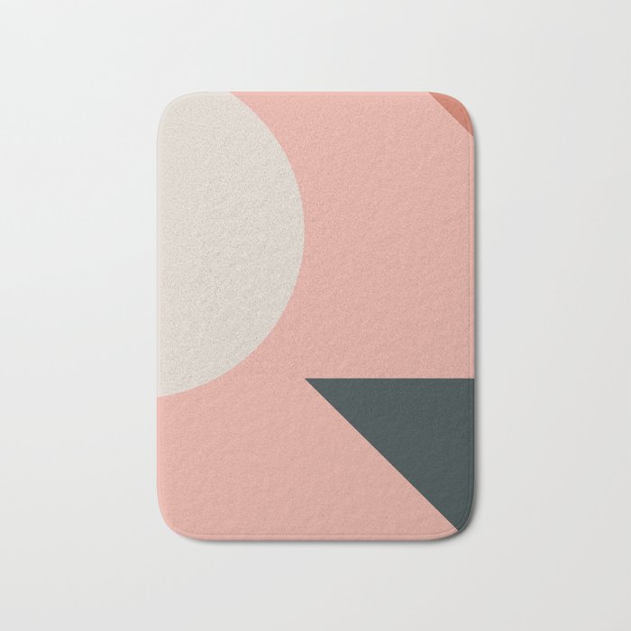 Orbit 05 Modern Geometric Bath Mat Gallery Image 1