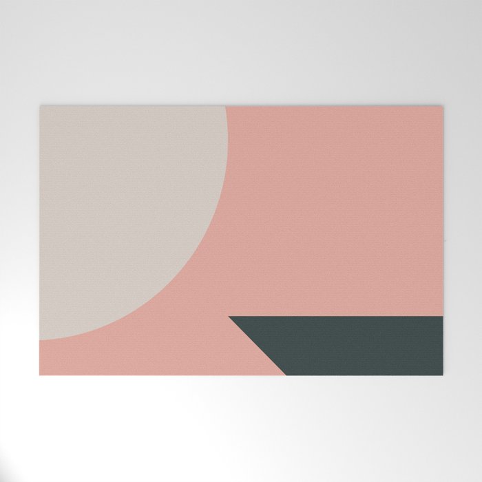 Orbit 05 Modern Geometric Welcome Mat Gallery Image 1
