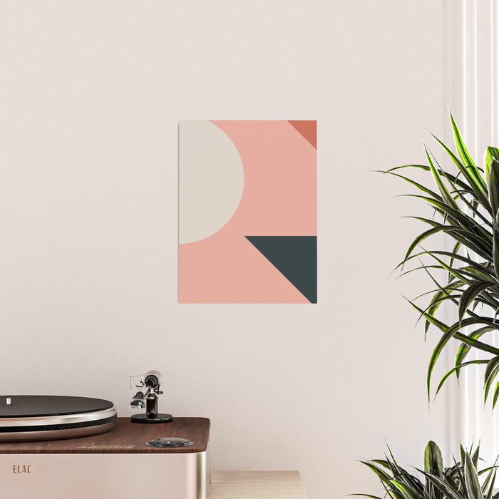 Orbit 05 Modern Geometric Poster Gallery Image 2