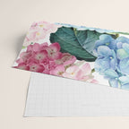 Pink Blue Hydrangea Wrapping Paper Gallery Image 2