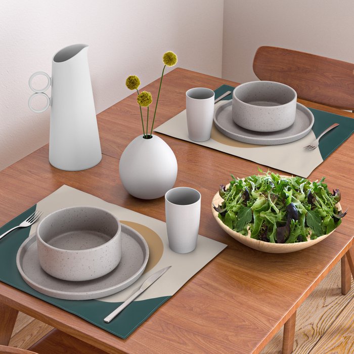 Sunrise / Sunset Minimalism II Placemat Gallery Image 2