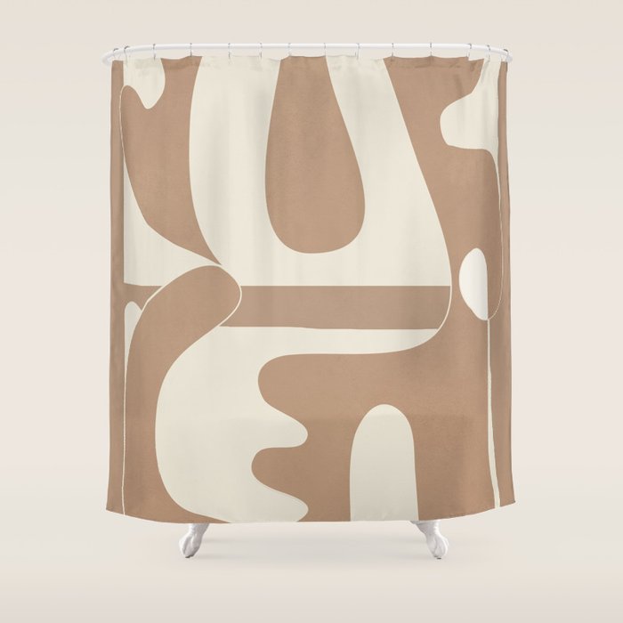 Shifting Silhouettes 2 Shower Curtain Gallery Image 1