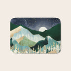 Spring Night Vista Bath Mat Gallery Image 1