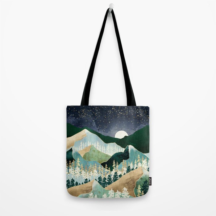 Spring Night Vista Tote Bag Gallery Image 2