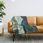 Spring Night Vista Throw Blanket Gallery Image 1