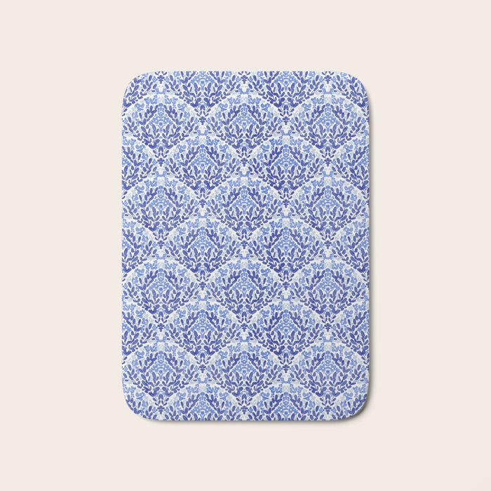 Chinoiserie Scallops Bath Mat Gallery Image 1