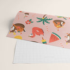 Hot Santa on vacation Wrapping Paper Gallery Image 2