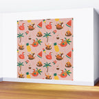 Hot Santa on vacation Wall Mural Gallery Image 2