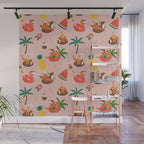 Hot Santa on vacation Wall Mural Gallery Image 1