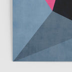 Orange Pink Fuchsia Black Geometric Abstract I Poster Gallery Image 3
