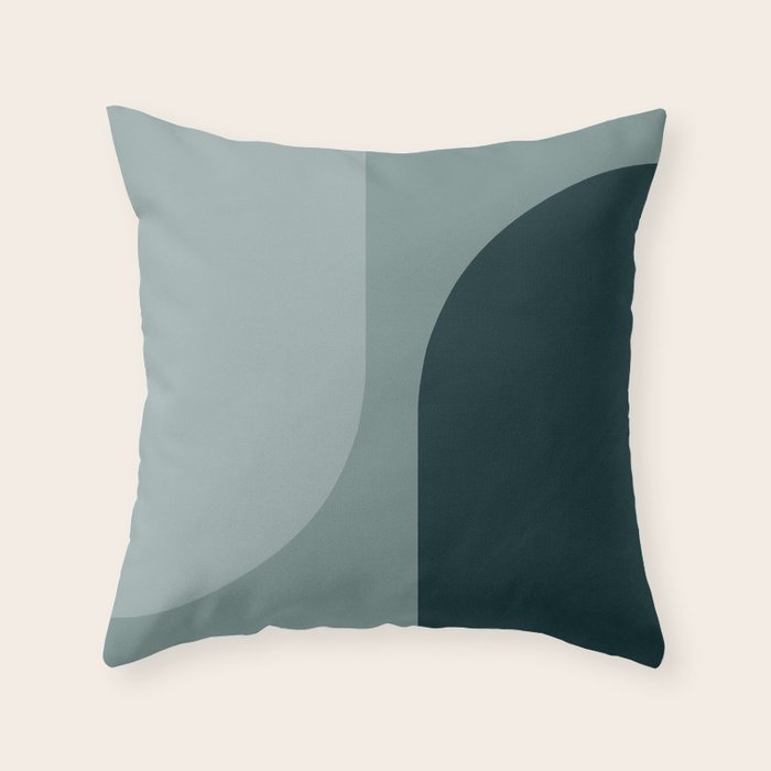 Modern Minimal Arch Abstract X Throw Pillow Gallery Image 6