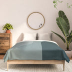 Modern Minimal Arch Abstract X Comforter Gallery Image 3