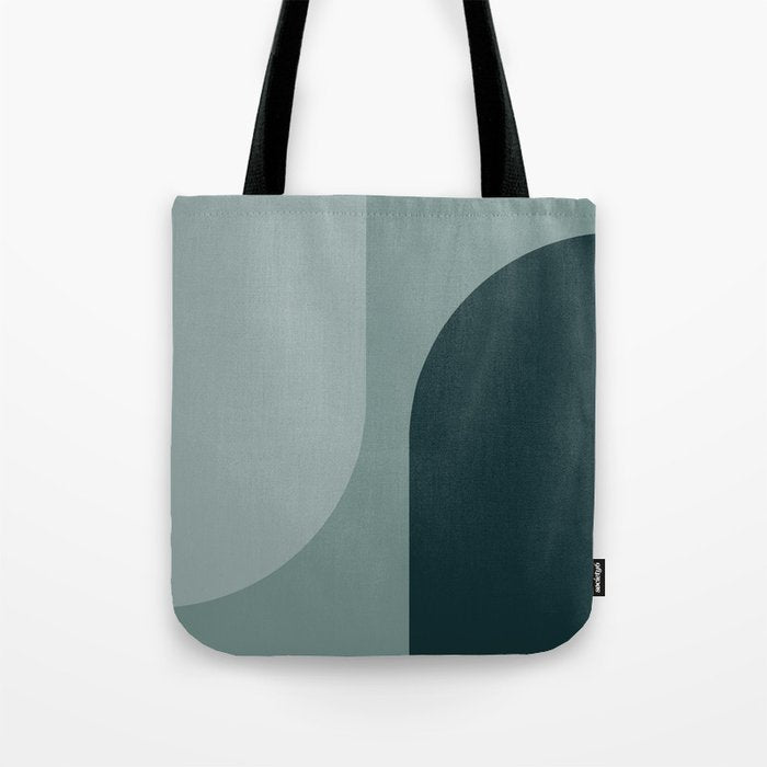 Modern Minimal Arch Abstract X Tote Bag Gallery Image 1